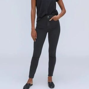 Everlane The Way-High Skinny Jean – Black Organic Cotton – Size 29
